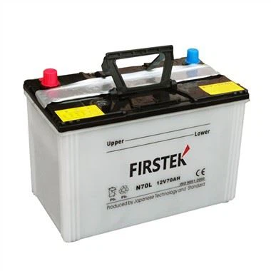 80D26L 12V 70AH JIS סוללת רכב טעונה יבשה