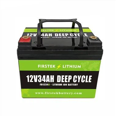 סוללת Deep Cycle 12V34AH LiFePO4