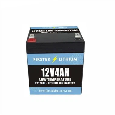 טמפרטורה נמוכה 12V 4AH LiFePO4 סוללה