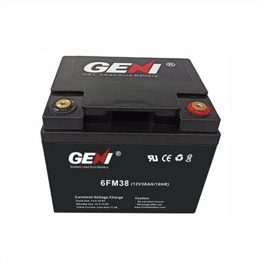 המתנה 12V 38AH סוללת עופרת אטומה